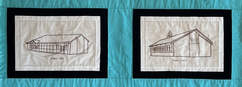 Row 3 of the quilt